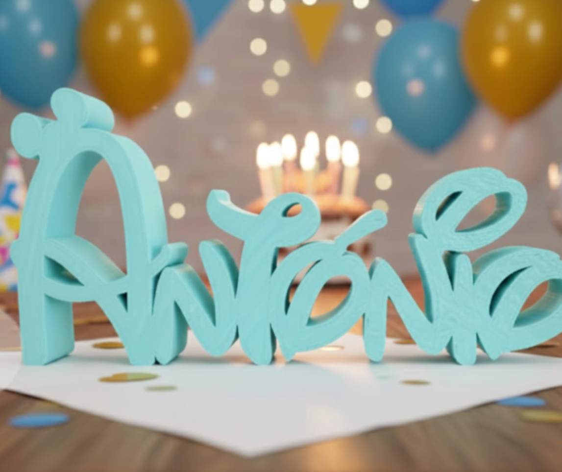 Personalized 3D name