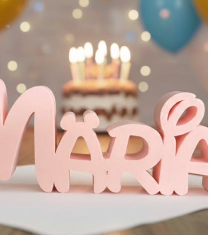 Personalized 3D name