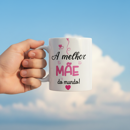 Caneca Dia da Mãe - Céu Azul