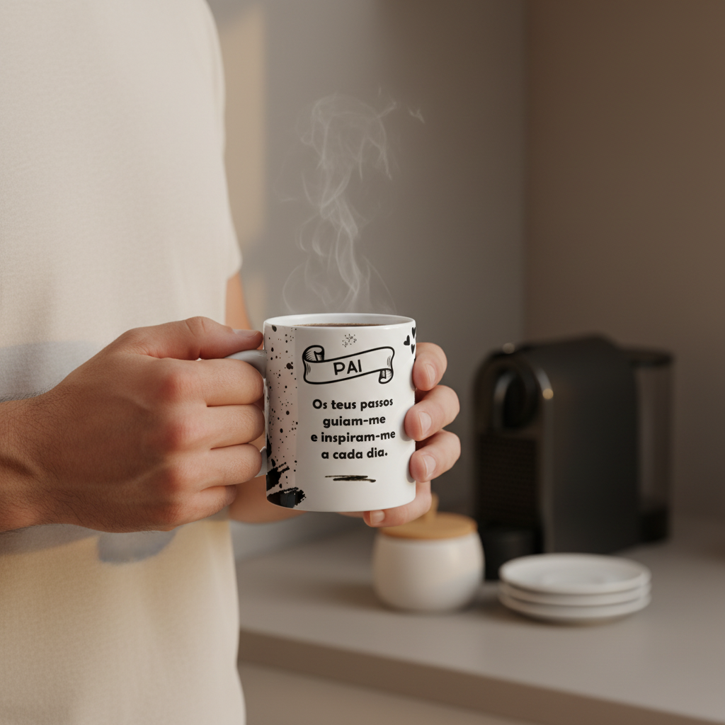 Caneca Dia do Pai - UGC Realista