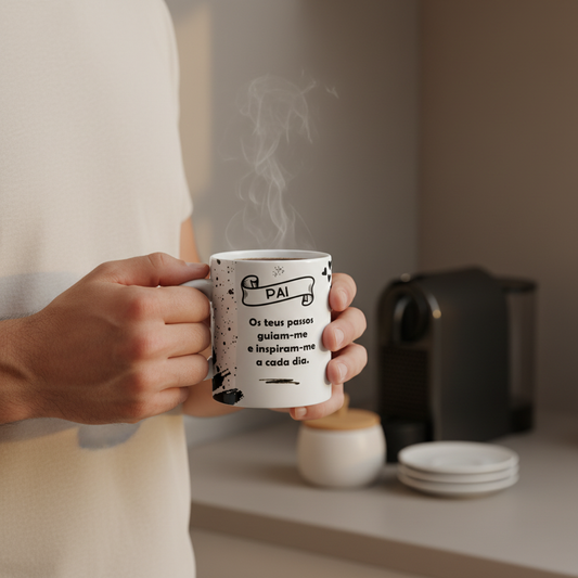 Caneca Dia do Pai - UGC Realista