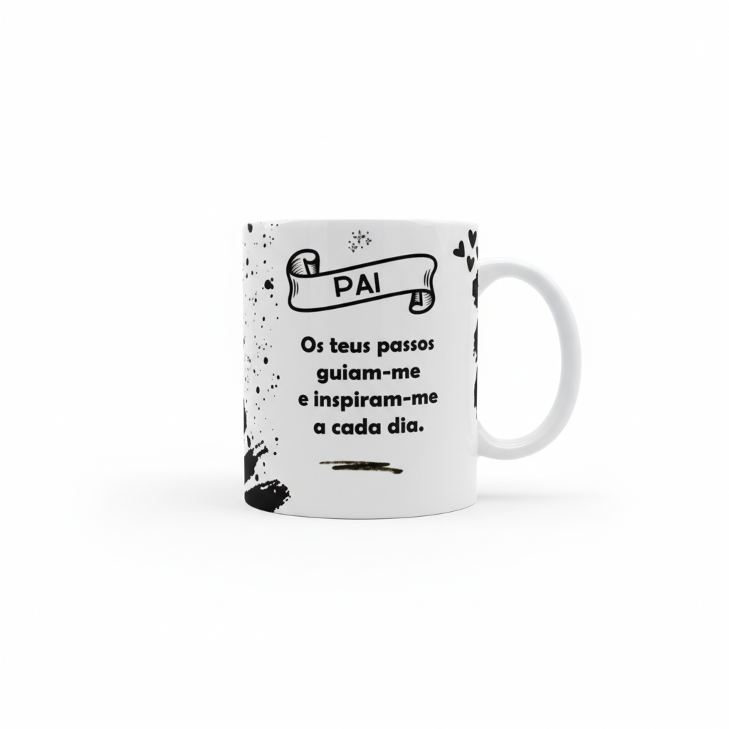 Caneca Dia do Pai - Vista Frontal