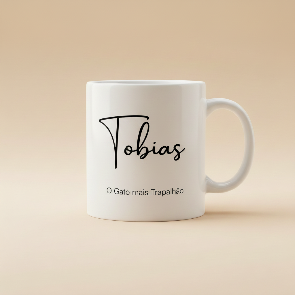 Caneca Tobias - O Gato mais Trapalhão