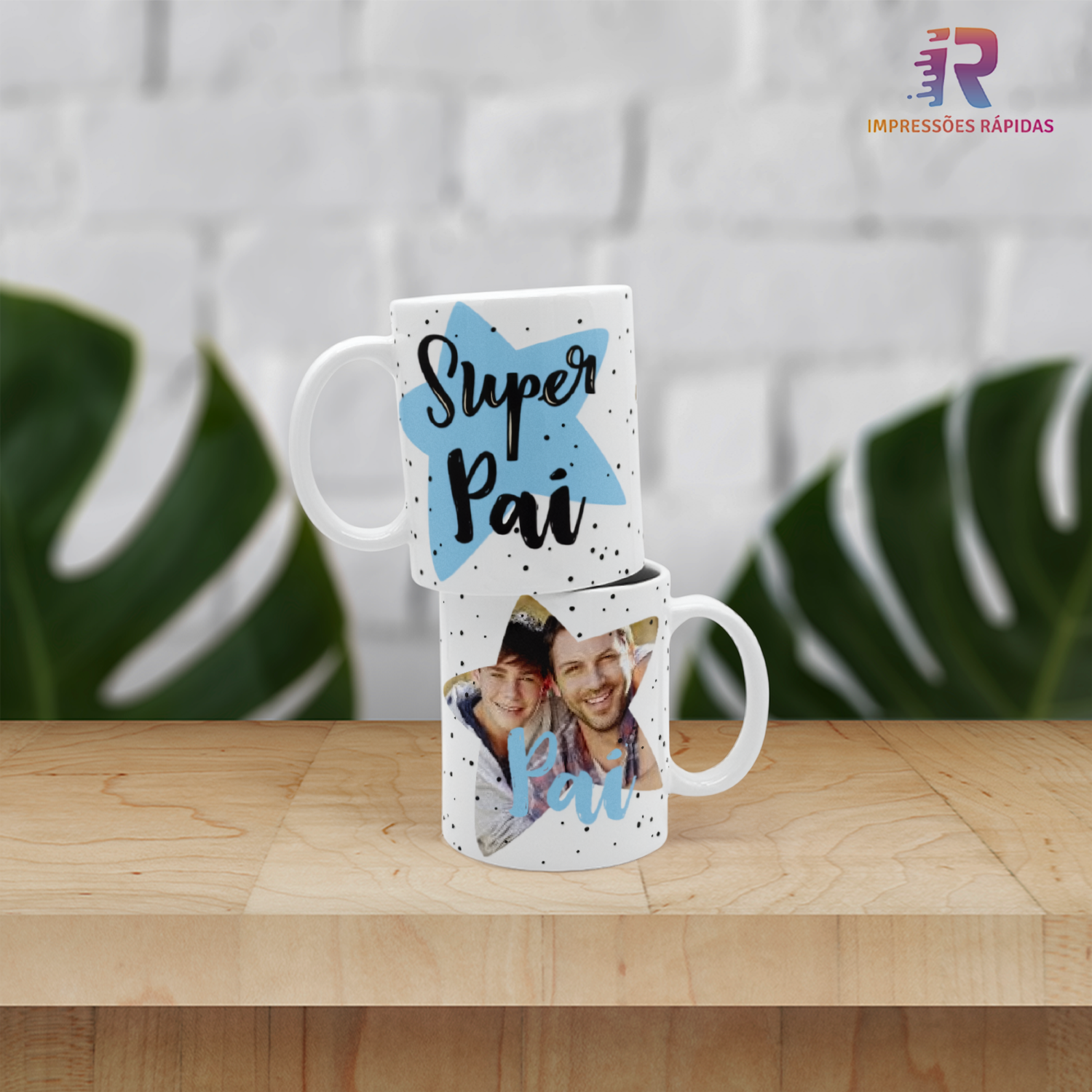 Caneca Super Pai Personalizada