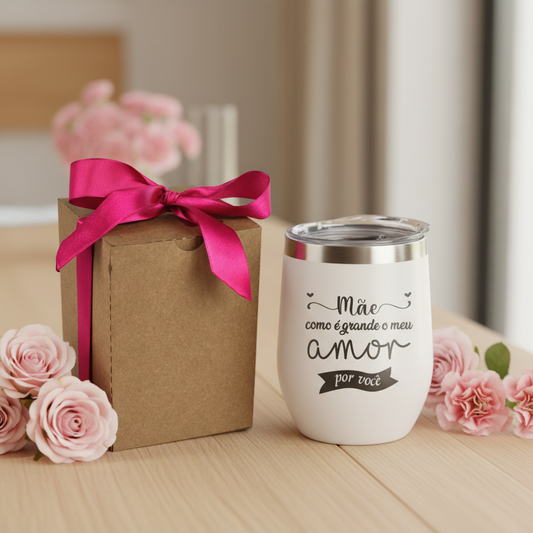 Copo térmico para a Mãe com fundo melhorado