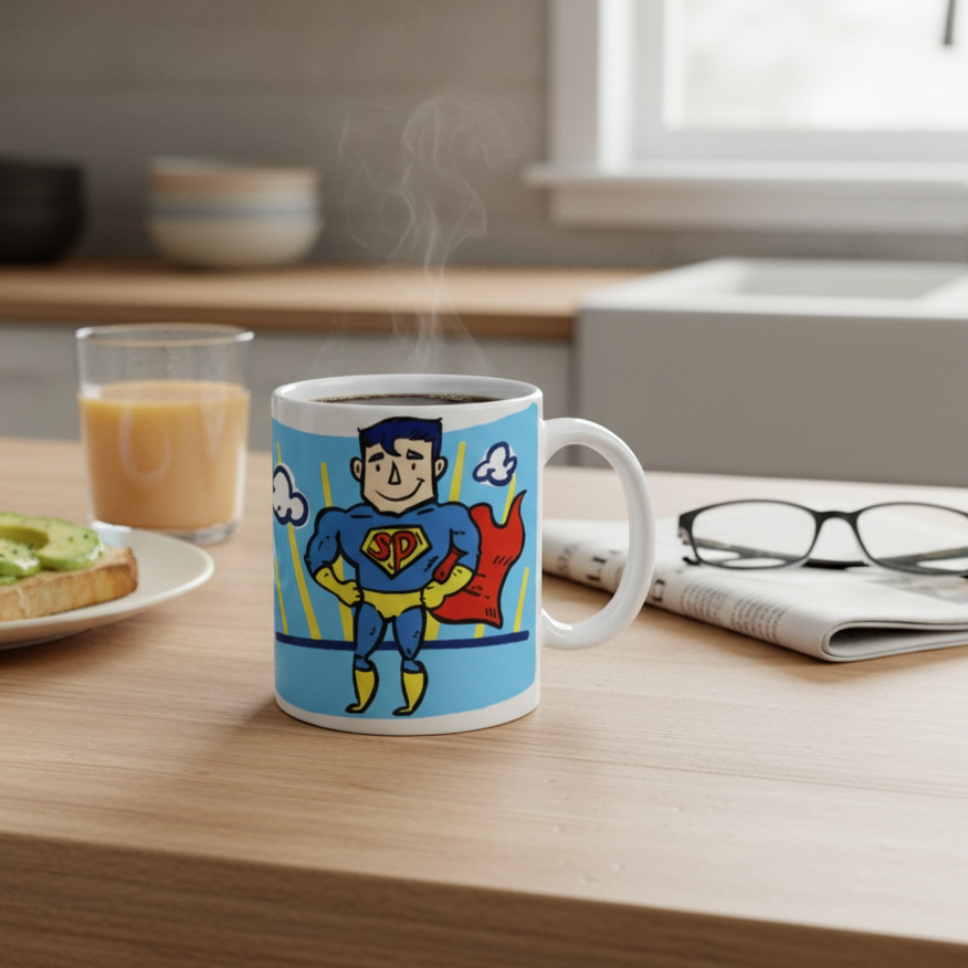 Imagem Lifestyle Caneca Dia do Pai