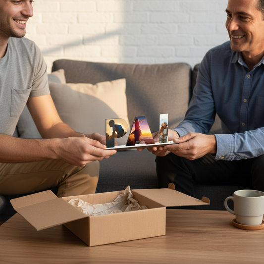 Imagem UGC com proporções corretas da placa do Dia do Pai