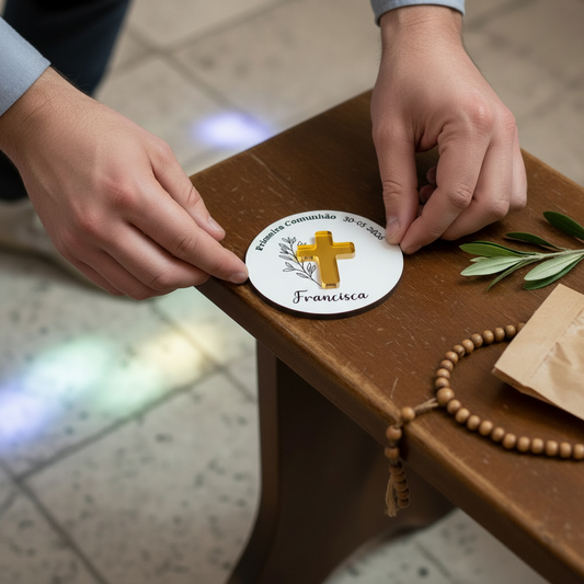 Imagem UGC - Lembrança Primeira Comunhão (mãos naturais)