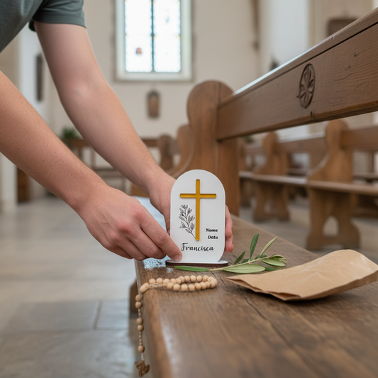 Lembrança de Batismo UGC 10cm