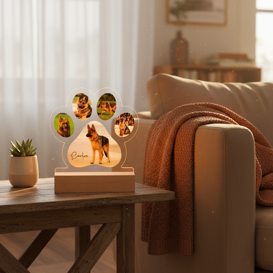 Lifestyle Placa Patinha - Cozy Living Room
