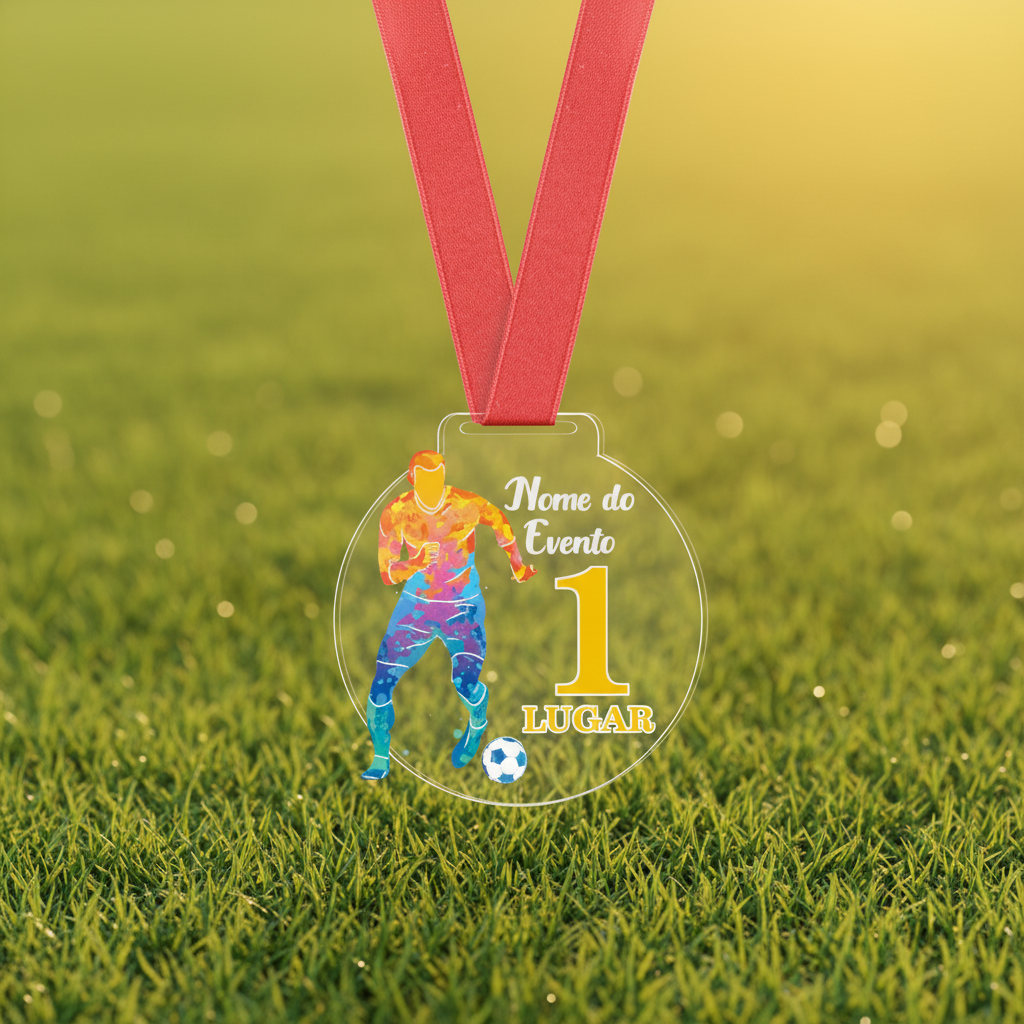 Medalha Acrílica - Referência