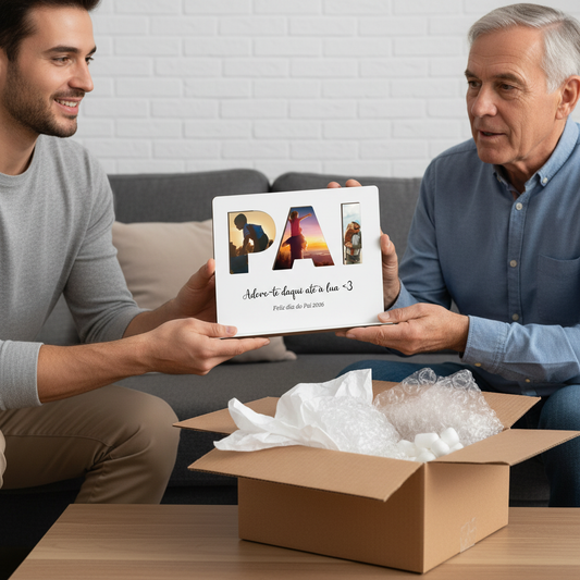Momento UGC - Entrega com embalagem realista