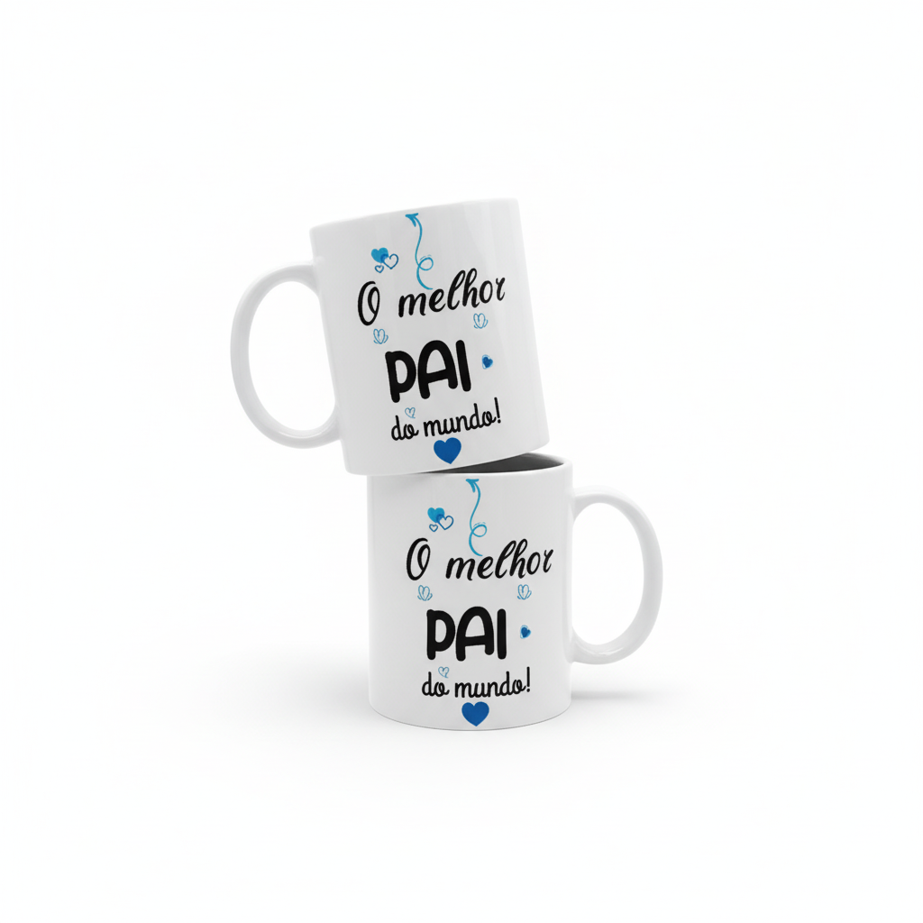 Packshot caneca Dia do Pai com pega