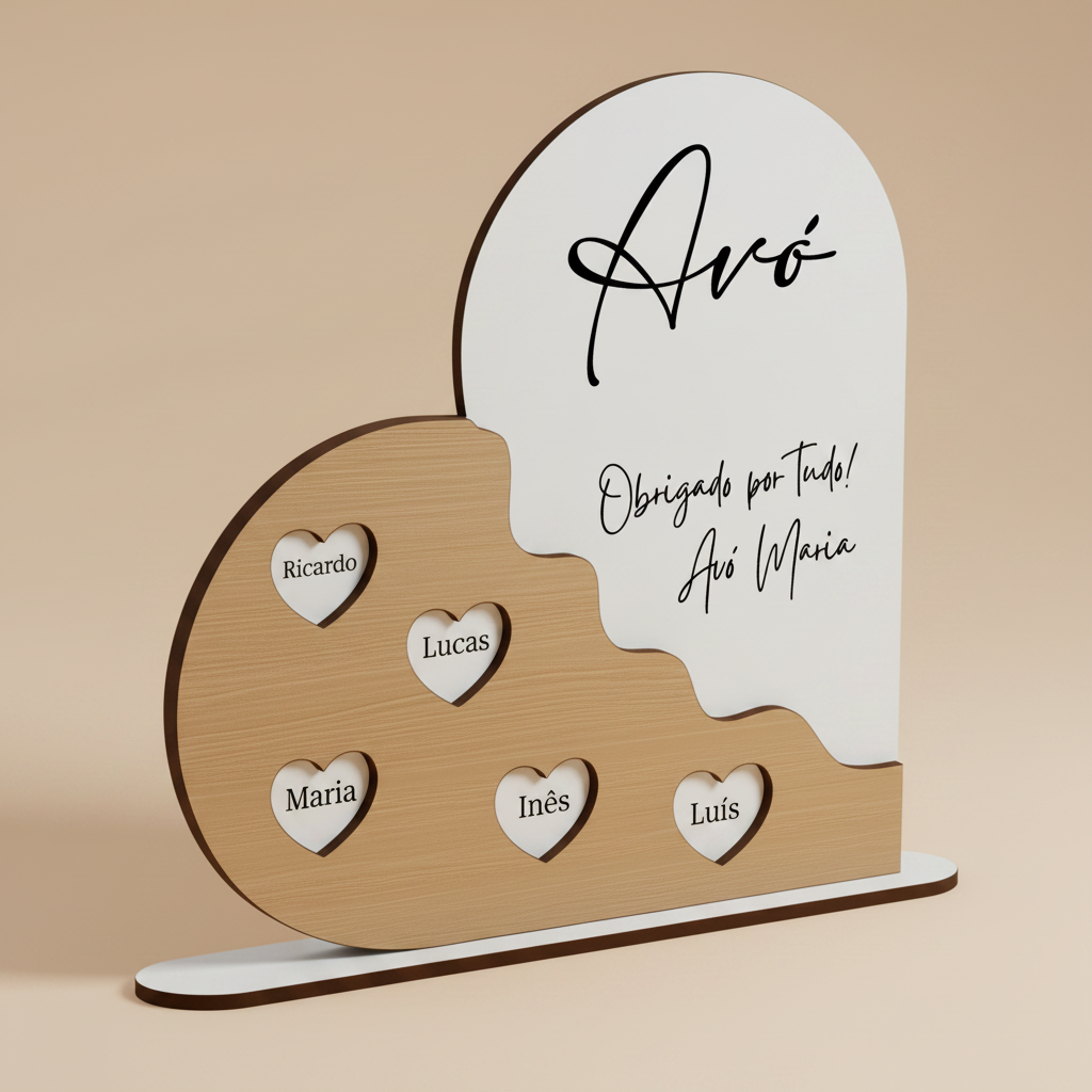Packshot Coração MDF