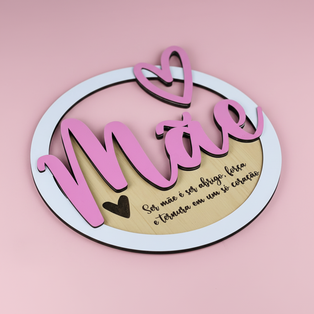 Packshot Mãe - Fundo Rosa