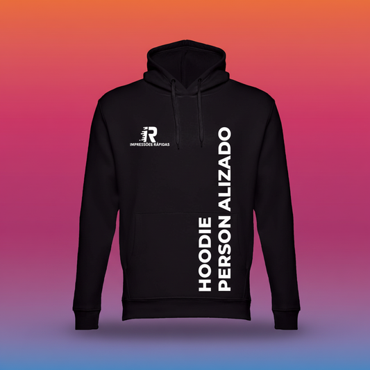 Packshot profissional hoodie vista frontal