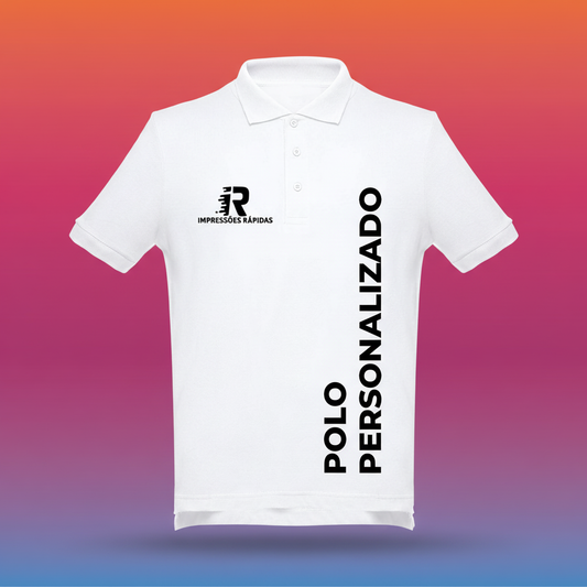 Packshot profissional polo personalizada