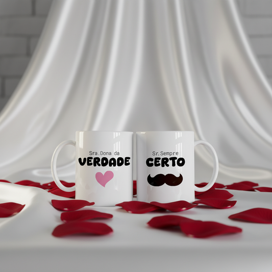 Packshot Sr. Sempre Certo e Sra. Dona da Verdade