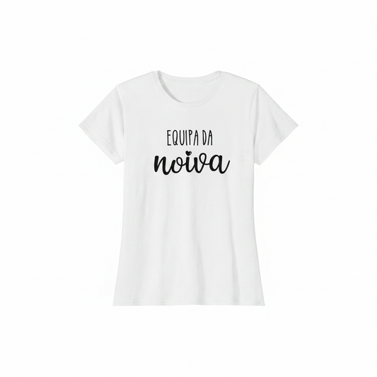 Packshot T-shirt Equipa da Noiva