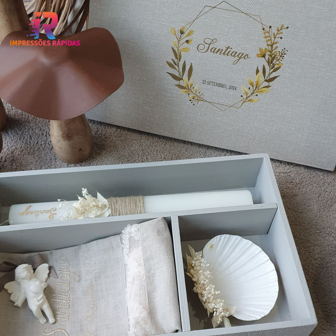 Caixa Forrada Personalizada – Equilíbrio Perfeito ✨🎁