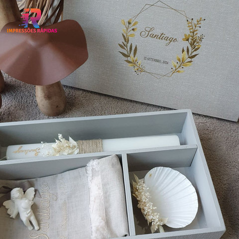 Caixa Forrada Personalizada – Equilíbrio Perfeito ✨🎁
