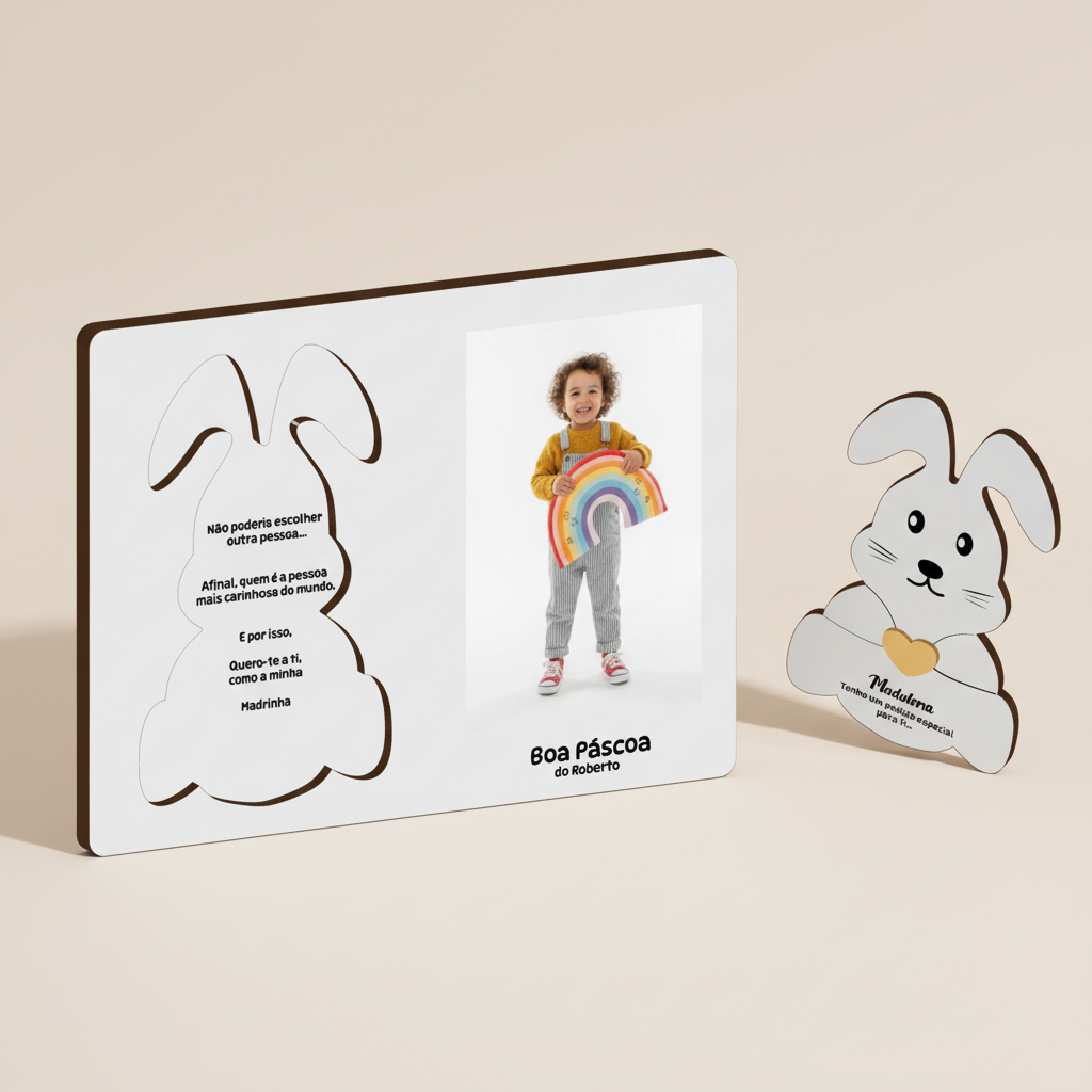 Placa Madrinha – Com Texto do Pedido