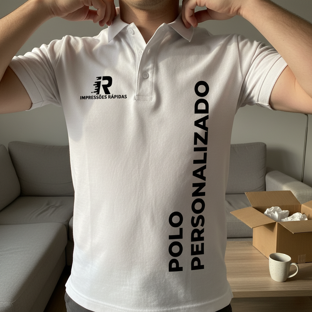 Polo Personalizado - Estilo UGC