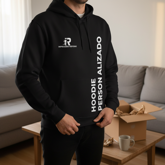Sweat personalizada UGC com letras bem definidas