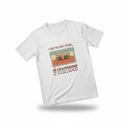 T-shirt Vintage Dia do Pai - Packshot