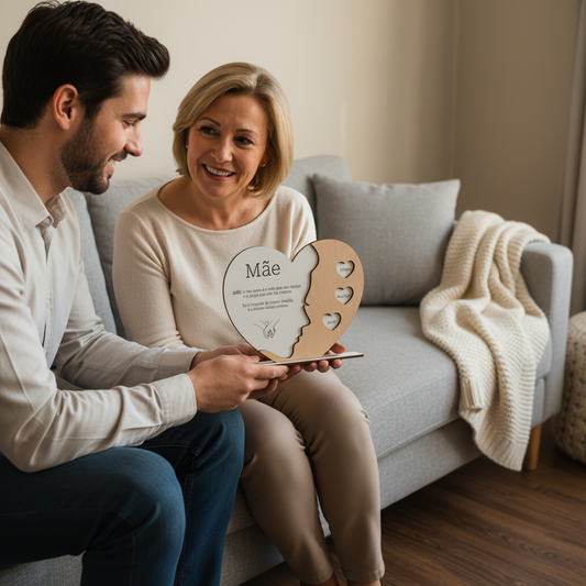 UGC Moldura Dia da Mãe - Filho 30 anos e Mãe 50 anos