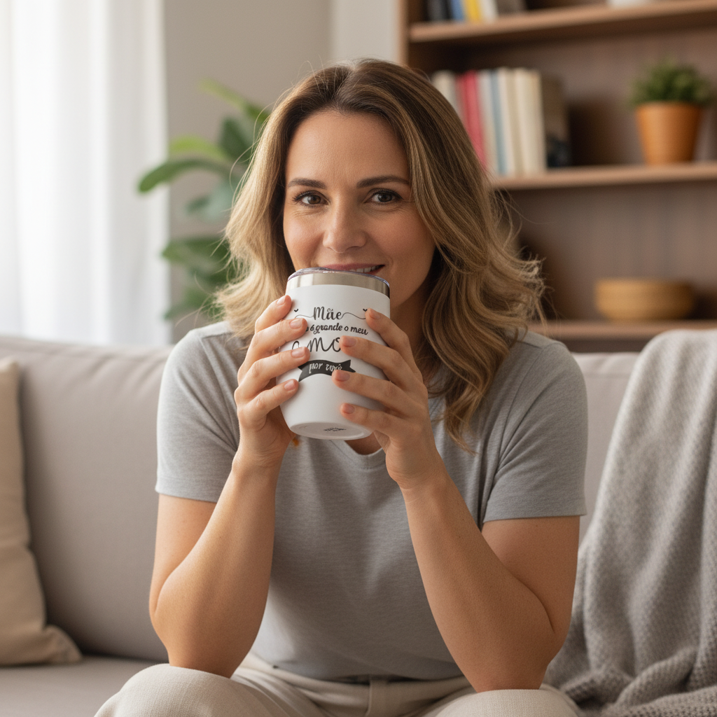 UGC Realista Copo Mãe